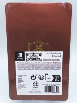 Pokemon Karmesin Vorbesteller Steelbook - NEU